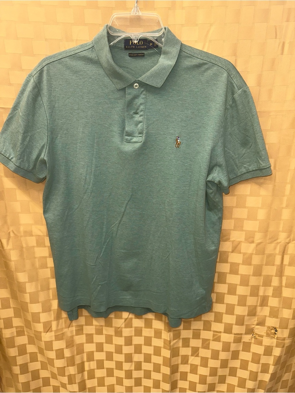 Ralph Lauren Men’s Teal Short-Sleeve Polo Shirt